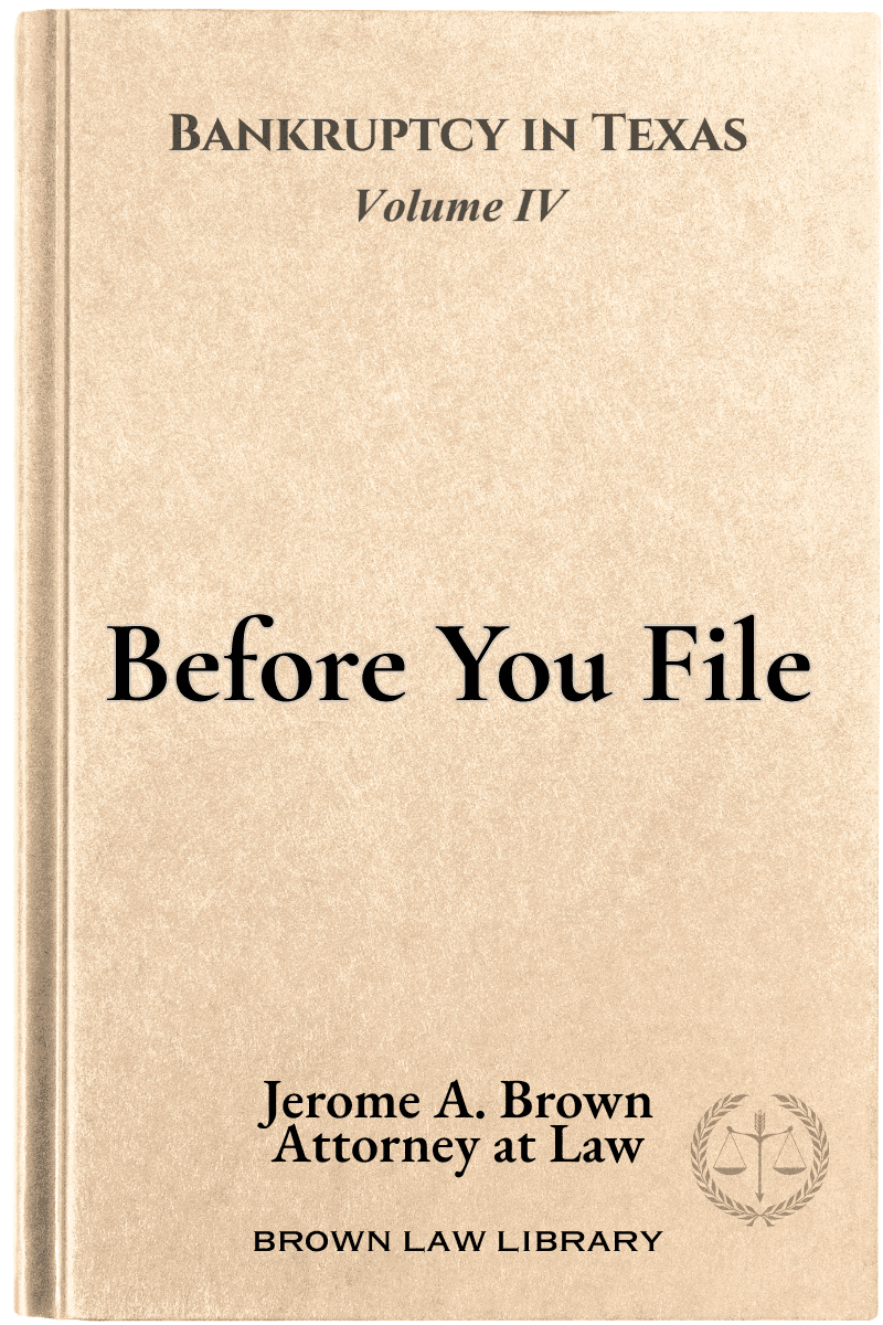 Before You File